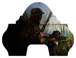 Gone Hunting (Duck with Dog)